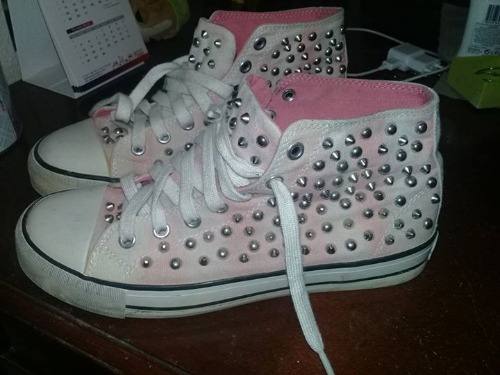 converse rose taille 38